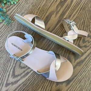 Nordstrom | girl rose gold sandals | 3